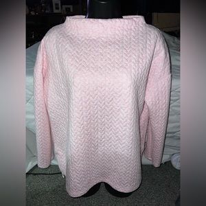 T By Tablots Boat Neck Sparkle Quilted Top